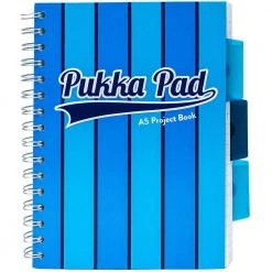 Pukka Vogue A5 Project Book Blue