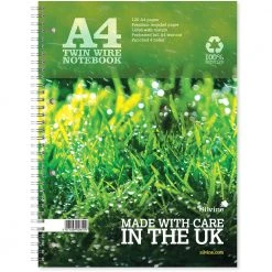 Notebooks And Journals Silvine Premium Recycled Twinwire Notebook