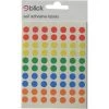 Blick Coloured Labels In Bags Round 8mm Dia 350 Per Bag Assorted RS003656 1 Blick Coloured Labels In Bags Round 8mm Dia 350 Per Bag Assorted RS003656