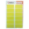 Blick Labels In Office Packs 25mmx50mm Yellow RS020158