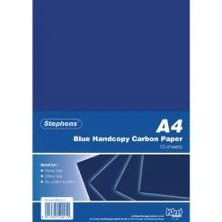 Stephens Blue A4 Hand Carbon Paper RS520252