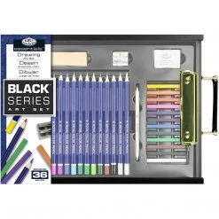 Royal & Langnickel Painting & Drawing Sets Royal And Landnickel Black Series Drawing Palette Case