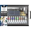 Royal & Langnickel Painting & Drawing Sets Royal And Landnickel Black Series Acrylic Paint Palette Case - 12ml Paints