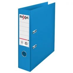 Rexel Choices 75mm Lever Arch File Polypropylene A4 Blue 2115503