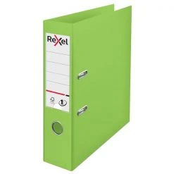 Rexel Choices 75mm Lever Arch File Polypropylene A4 Green 2115504
