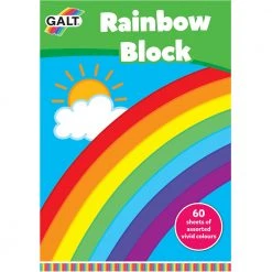 GALT Rainbow Block Paper
