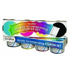 Speedball Acrylic Screenprinting Starter Set