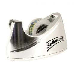 Sellotape Chrome Dispenser Small 504045