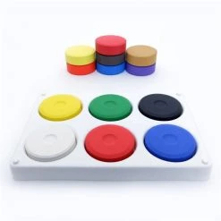 Seawhite Paint Blocks & Tray, 6 Assorted Colours