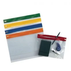 Snopake Zippa-Bag S Classic A4-Plus Plus Assorted 12821 Filing & Folders