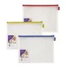 Snopake EVA Mesh Zippa-Bag 277 X 362mm Assorted 15819 Filing & Folders