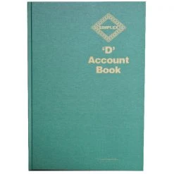 Simplex D Accounts Book Ref:D