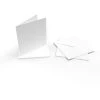 Peakdale Cards And Envelopes Small Square White (10)