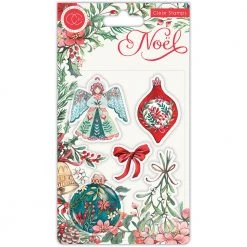 Stamps, Stamping And Linocut Craft Consortium NOEL - Stamp Set - Decorations