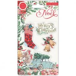 Stamps, Stamping And Linocut Craft Consortium NOEL - Stamp Set - Festivity