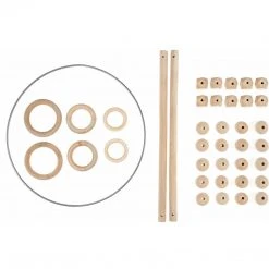 Groves Macramé Accessories Starter Pack: 39 Pieces