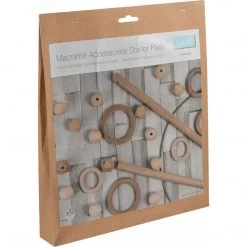 Groves Macramé Accessories Starter Pack: 39 Pieces