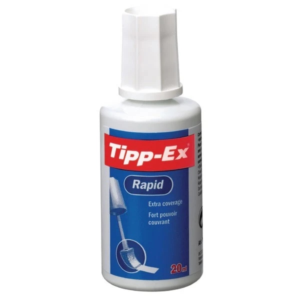Tipp-Ex Rapid Correction Fluid 20ml 885992 Pen Refills And Writing Ink 3 Tipp-Ex Rapid Correction Fluid 20ml 885992 Pen Refills And Writing Ink