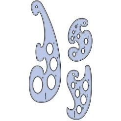 Helix French Curves-ellipse Template Student Stationery