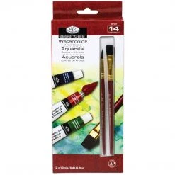 Royal & Langnickel Painting & Drawing Sets Essentials Watercolour 12 Tubes