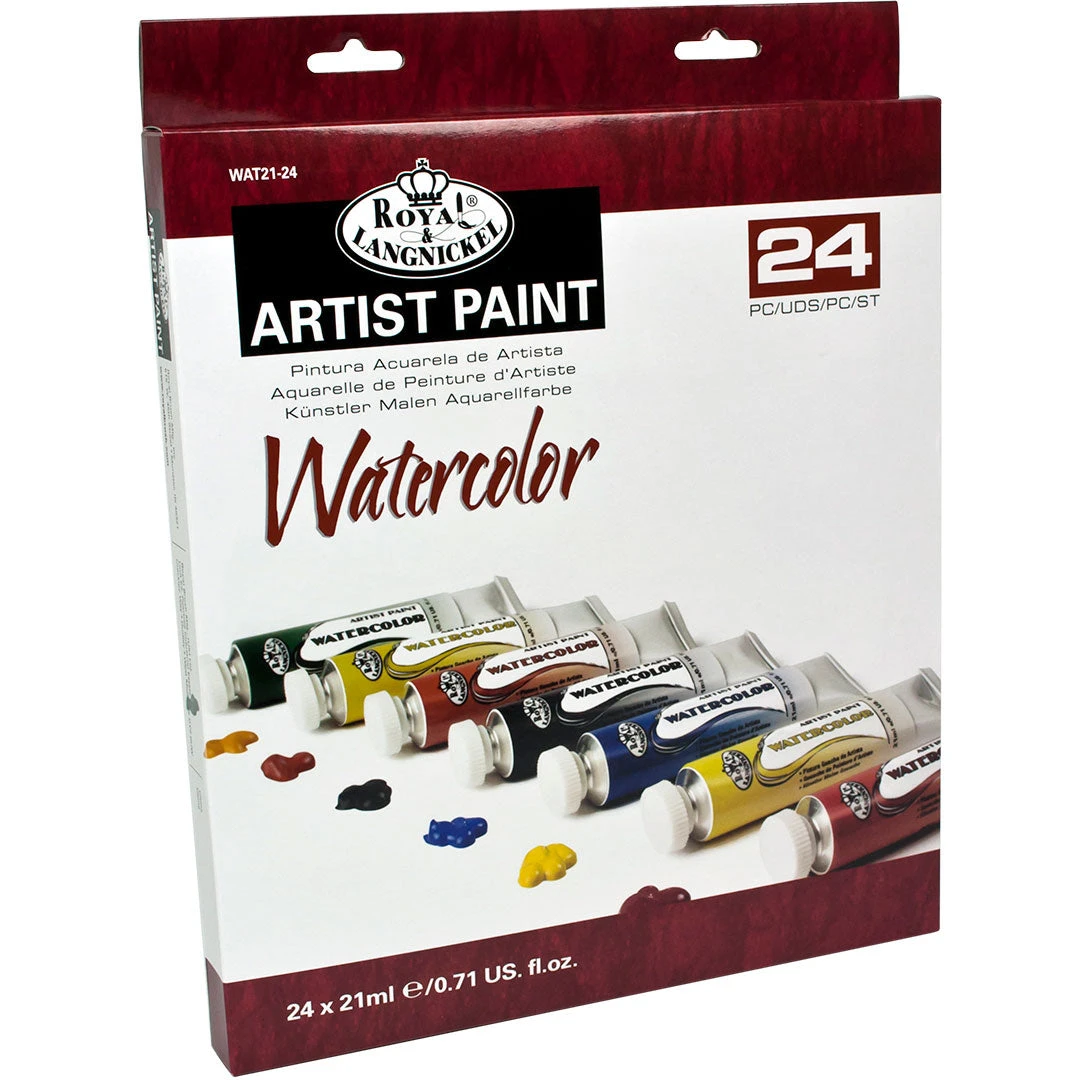 Royal & Langnickel Painting & Drawing Sets 21ml Watercolor Paint 24 Tubes 3 Royal & Langnickel Painting & Drawing Sets 21ml Watercolor Paint 24 Tubes