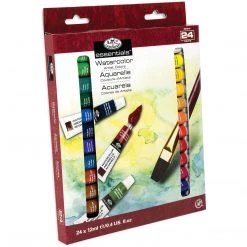 Royal & Langnickel 12ml Watercolor Paint 24 Tubes