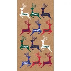 The Art File Money Gift Card - Kraft Reindeer