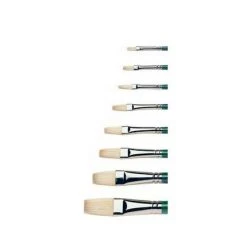 Artists Brushes Winsor & Newton Winton Hog Long Flat Size 8