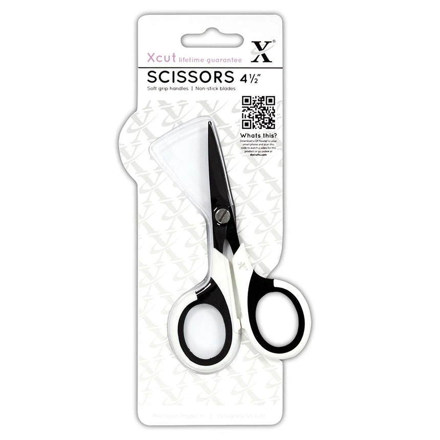 X-Cut 4.5" Micro Craft Scissors (Soft Grip & Non-Stick) 3 X-Cut 4.5" Micro Craft Scissors (Soft Grip & Non-Stick)