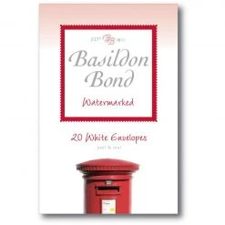 Social Stationery Basildon Bond White Envelopes