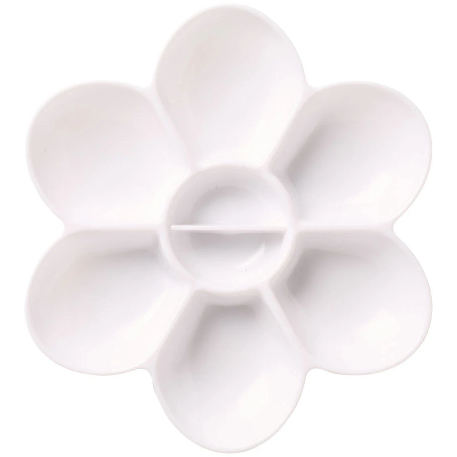 Unbranded Plastic Flower Shaped Palette 3 Unbranded Plastic Flower Shaped Palette