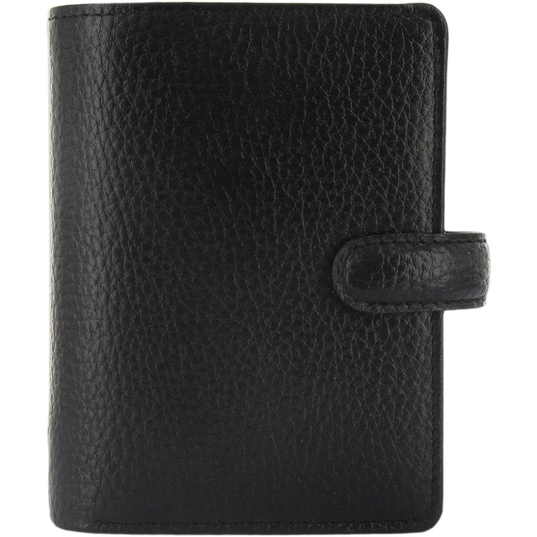 Filofax Finsbury Mini Leather Organiser Black 3 Filofax Finsbury Mini Leather Organiser Black