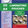 Cathedral Laminating Pouch A4 250Micron Pack 20