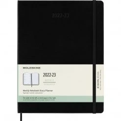 Diaries Moleskine 18 Month Diary Extra Large Hard Cover 2022-2023