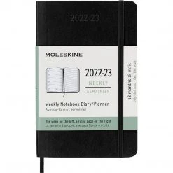 Diaries Moleskine 18 Month Diary Pocket Soft Cover 2022-2023