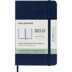 Moleskine 18 Month Diary Pocket Hard Cover 2022-2023