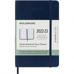 Diaries Moleskine 18 Month Diary Pocket Soft Cover 2022-2023