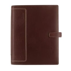 Filofax Holborn A5 Organiser Brown Deluxe Buffalo Leather