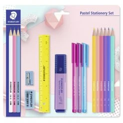Staedtler Pastel Stationery Set Student Stationery