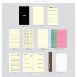 Filofax Malden Personal Organiser Black