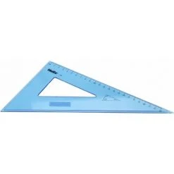 26cm 60 Degree Helix Set Square Student Stationery
