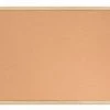 Wall Boards Bi-Office Cork Notice Board Wood Frame 400mm X 300mm