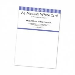Southfields A4 White Medium Card - 22 Sheets Paper And Card