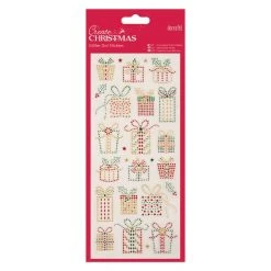 Papermania Glitter Dot Stickers - Christmas Presents