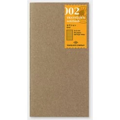 Midori TRAVELER'S Refillï¿½ï¿½grid Note Midori Traveler’s Notebook