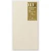 Midori TRAVELER'S Refill Light Paper Notebook Midori Traveler’s Notebook