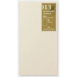 Midori TRAVELER'S Refill Light Paper Notebook Midori Traveler’s Notebook